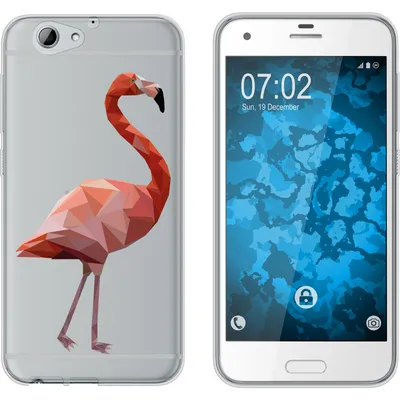 Produktbild von PhoneNatic Case kompatibel mit HTC One A9s Silikon-Hülle Vektor Tiere M2