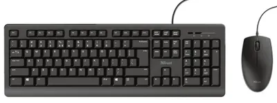 Produktbild von TRUST Primo Tastatur- und Maus-BG-Layout-Set