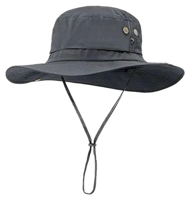 Immagine prodotto di Cappello da pesca XL/XXL - Ampia tesa - Leggero/Traspirante - Impermeabile/Ad asciugatura rapida - Protezione UV 50+ - Ideale per attività all'aperto - Cappello da sole
