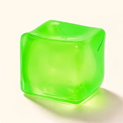 Produktbild von Cube Squishy Toys Anti-Stress Spielzeug Squishy-Ball zum Stressabbau im Büro für Kinder & Erwachsene Grün
