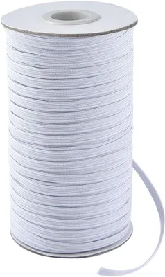 Immagine prodotto di Elastico da 5 mm di larghezza, in poliestere e lattice, lunghezza 1 metro, ideale per progetti di cucito