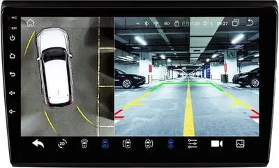 Image de Autoradio avec Bluetooth et caméra – CarPlay – Pour Fiat Bravo (2007-2012) – Compatible avec Apple et Android – Système stéréo – Navigation – Système de navigation automobile