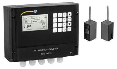 Produktbild von PCE Instruments Ultraschall-Durchflussmesser PCE-TDS 75 zur Festinstallation