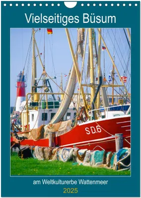 Produktbild von Vielseitiges Büsum (Wandkalender 2025 DIN A4 hoch), CALVENDO Monatskalender