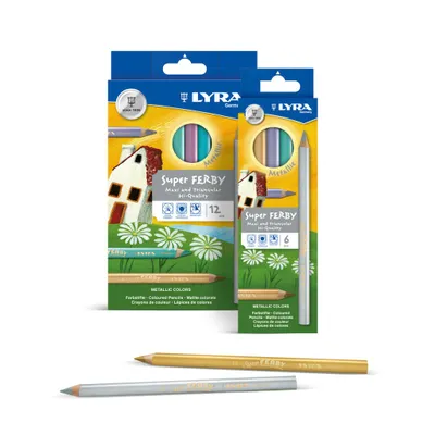 Obrázok produktu pre Lyra Super Ferby Metallic 6 kusov