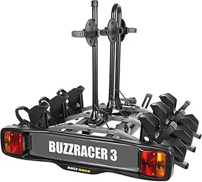 Obrázek produktu pro Stojan na kola Buzzrack Buzzracer, určený pro 3 kola, černý. Stojan na 3 kola, černý