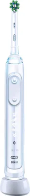 Obrázok produktu pre Oral-B Genius X 80354126, Dospelý, Oscilačná zubná kefka, Denná starostlivosť, Gum starostlivosť, Jemný, Bielenie, Biela, 2 min, Nemecko