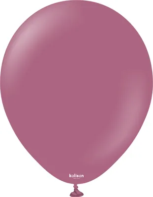 Zdjęcie produktu dla Balony lateksowe Kalisan Retro Wild Berry, różowy, 30 cm, 100 szt.