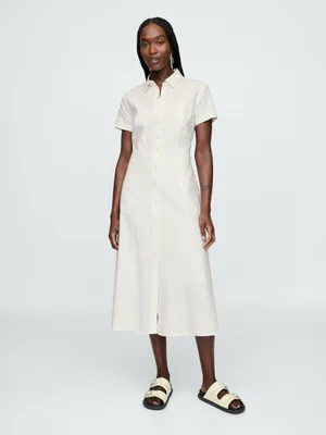 Produktbild von GAP Maxikleid aus Leinenhemd 717632-01__XXS