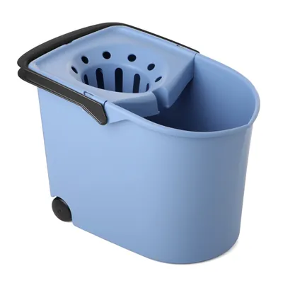 Immagine prodotto di Tatay 1103200 Secchio Con Scolapasta E Ruote Blu