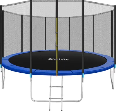 Obrázek produktu pro Trampolína Garfunky Ø 427 cm, certifikovaná GS s bezpečnostní sítí