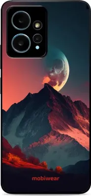 Produktbild von Handyhülle für Xiaomi Redmi Note 12 4G, Mobiwear Glossy Case, Gebirgsdämmerung