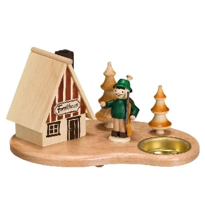 Produktbild von Räucherhaus Weihnachtsmann mit Sack HxLxB 11x11x18cm