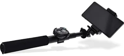 Produktbild von InLine® 48090 Selfie Stick Teleskop Stange mit Bluetooth Funkauslöser, für Digitalkameras und Videokameras, schwarzes Aluminium, mit Mini Stativ, 0,75m