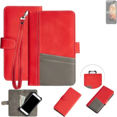 Produktbild von K-S-Trade Handy Schutzhülle für AGM H3 Hülle Portemonnee Brieftasche Klapphülle Kartenfächer Flip Wallet Case Etui