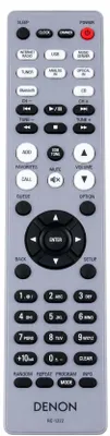 Produktbild von Original Denon RC-1222 graue Fernbedienung für RC-1175