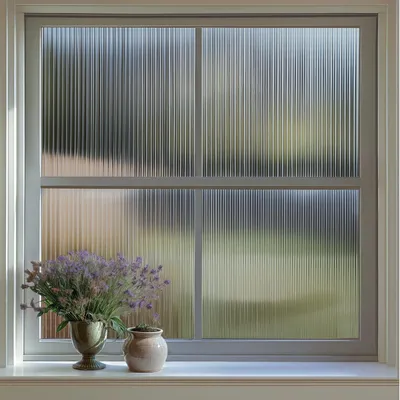 Produktbild von Fensterfolie Rietglas, selbstklebend, 44,3 x 200 cm, für Privatsphäre