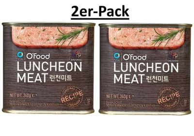 Produktbild von 2er-Pack O'Food Luncheon Meat Frühstücksfleisch Schwein 340g