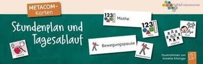 Produktbild von METACOM-Karten: Stundenplan und Tagesablauf