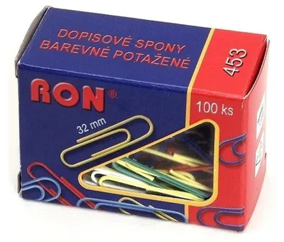Image de Pinces-lettres RON 453 B, 32 mm, mélange de couleurs, 100 pièces