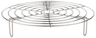 Image de Solidchoice - Accessoire en acier inoxydable pour cuiseur vapeur, idéal pour une cuisine saine