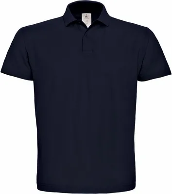 Obrázok produktu pre Pánska polokošeľa, krátke rukávy - B&C ID.001 - navy - veľkosť 4XL