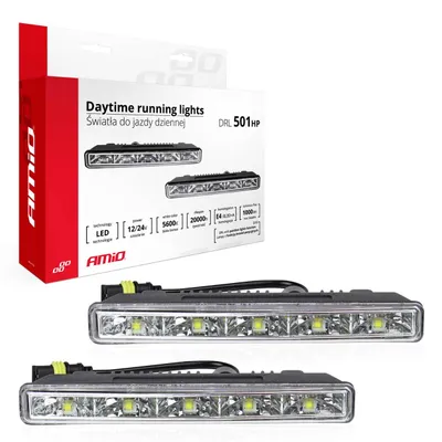 Obrázok produktu pre AMiO Svetlá pre denné svietenie DRL 501HP