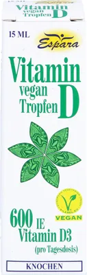 Produktbild von Vitamin D-Tropfen vegan, 15 ml TRO