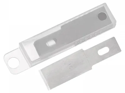 Hobbymesser aus Schnellarbeitsstahl, 43,5 x 11,6 mm, 10 St.
