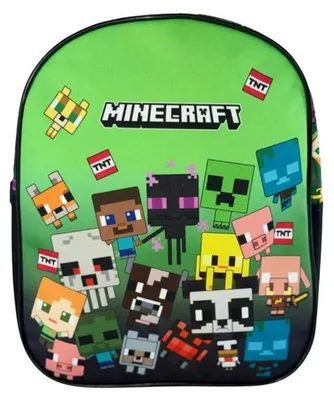 Obrázek produktu pro Batoh s motivem postav z Minecraftu, 26 cm