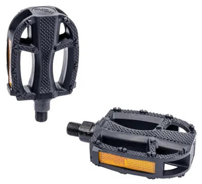 Image de XLC Pédale enfant/jeune, 1/2', réflecteur, noir (1 paire)