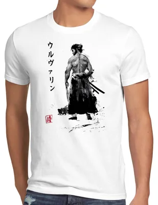 Produktbild von style3 Immortal Samurai Sumi-E Herren T-Shirt