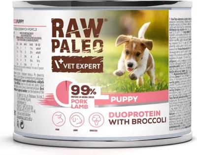 Obrázok produktu pre RAW PALEO Puppy Duoprotein PEEK/BEEP 200g
