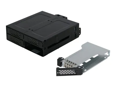 Obrázek produktu pro Icy Dock MB607SP-B, 13,3 cm (5.25"), Rámeček na HDD, Černá, 2.5", Kov, CE, REACH