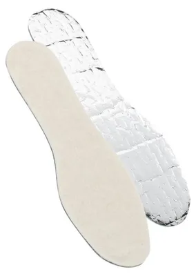 Productafbeelding van Martes - "Aluwo" Unifarben inlegzolen voor heren/dames, uni model, IG6107 (maat 42 EU) (wit)