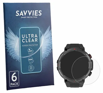 Produktbild von 6x Für Neow W-Watch 1.39" Schutzfolie Savvies Displayschutz Display Schutz Folie Klar Transparent