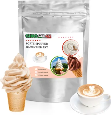 Immagine prodotto di Gelato soft danese al cappuccino in polvere 100 kg