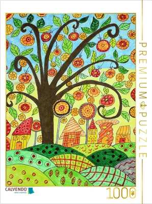 Produktbild von CALVENDO Puzzle Fantasiebaum | 1000 Teile Lege-Größe 64x48cm Foto-Puzzle für glückliche Stunden