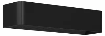 Zdjęcie produktu dla Kinkiet ścienny LED Icon Wall 12W, 120°, przełącznik CCT, 2700K/3200K/4000K, matowa czerń – dekoracyjne oświetlenie pośrednie – Beneito & Faure