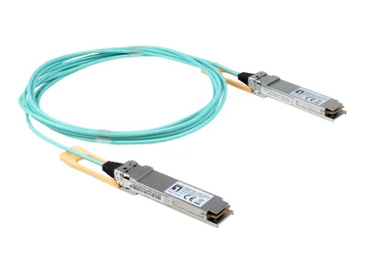 Produktbild von LevelOne AOC-0503, Faseroptik, 103100 Mbit/s, QSFP28, QSFP28, SR4, 850 nm
