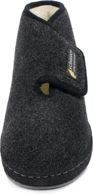Productafbeelding van Huispantoffels voor heren 42-43 - Vilt - Warm gevoerd - Comfortabel voor binnen - ShopVlot