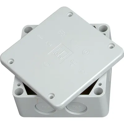 Produktbild von Kopp Aufputz Abzweigdose IP54 IP65 Feuchtraum Set winddicht Verteilerdose 100x100x50mm IP54