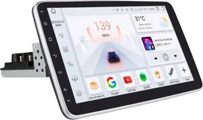 Immagine prodotto di Autoradio con Bluetooth, CarPlay, universale, compatibile con Apple e Android, impianto stereo, sistema di navigazione, 3 GB – 32 GB