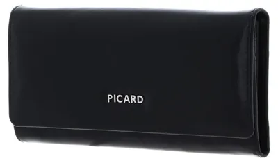 Produktbild von PICARD Leder Geldbörse Peakline 1 Long Wallet Black schwarz