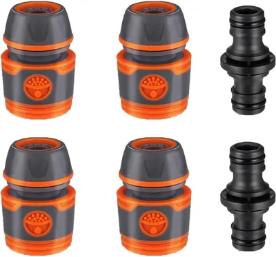 Productafbeelding van Slangkoppeling set 1/2 inch voor tuinslangen