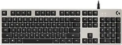Obrázek produktu pro Logitech G 920-008476, Kabel, USB, Mechanický spínač, QWERTY, LED, Stříbrná