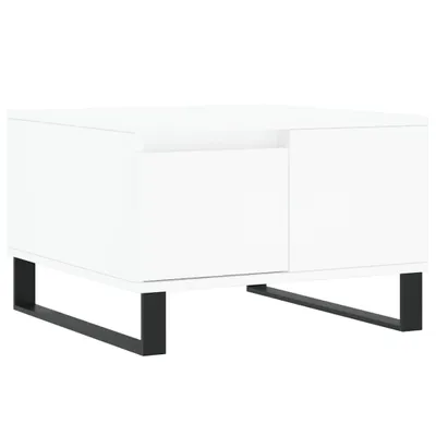 Produktbild von "2026 MODERNE"Couchtisch - Wohnzimmer Tisch modern - Weiß 55x55x36,5 cm Holzwerkstoff - Kaffeetisch CC5907669