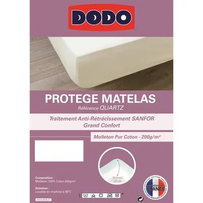 Imagen del producto de DODO Protector para colchón QUARTZ, 140x190 cm, funda