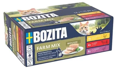 Obrázek produktu pro Bozita 9119986, Kuřecí maso, Hovězí, Turecko, 85 g, Bez obilovin