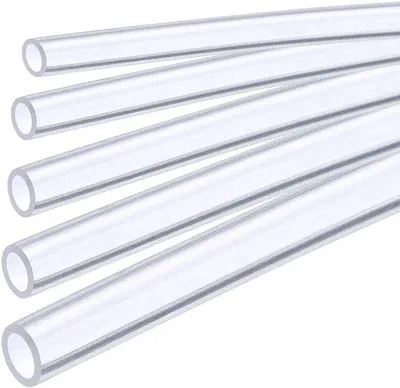 Productafbeelding van Flexibele, transparante siliconen slang, 4 mm x 6 mm, 2 meter - geschikt voor hoge temperaturen, waterleiding